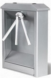 China Access control CE approved drop arm turnstile for sale