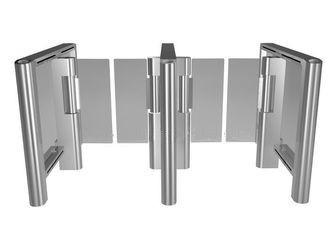 China Auto Reset Bi-Direction Supermarket Swing Gate Barrier Pedestrian Turnstile for sale