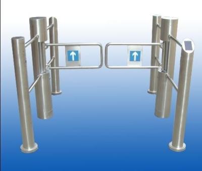 China Waist height pedestrian swing turnstile for sale