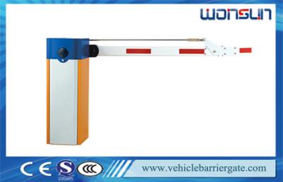 China Single Bar Manual Release Electric Barrier Gate With 180 Degree Folding Arm for sale