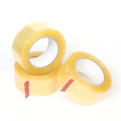 China Transparent Waterproof Self Adhesive Clear Packaging Adhesive Sealing Tape for sale