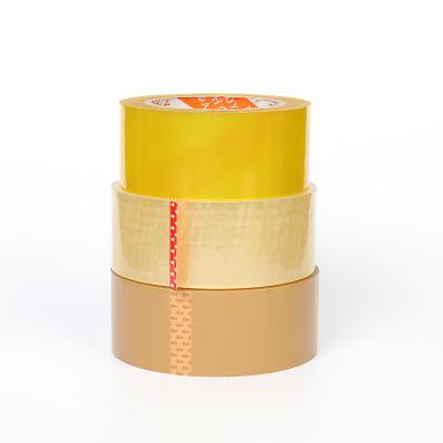 China Waterproof White Yellowish Brown Bopp Adhesive Tape Wrapping Tape for sale