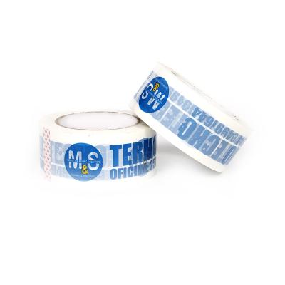 China Waterproof Custom Printed Logo / Any Size / Printed Company Brand Adhesive Tape For Packaging Box for sale