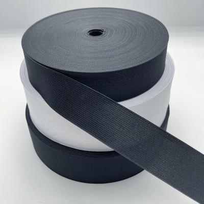 China Good Viable Elasticity Factory Custom Durable Knitted Elastic Band For Sale for sale