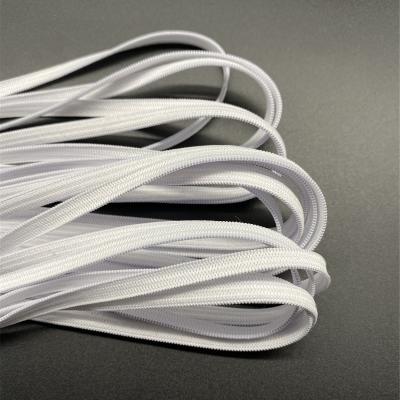 China Factory Supply Elastic Stock 6mm Knitted Elastic Band For Mask for sale