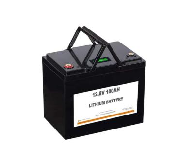 China Lightweight Cordless Storage Battery 12V 100Ah 200Ah Charging High Density Grade A LiFePO4 Energy System Lithium Battery For School Or Home for sale