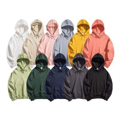 China Custom Embroidery Logo Unisex Custom Plain Plus Pocket Anti-pilling Wholesale Pullover Hoodies Class Men's Hoodies and Sweatshirts for sale