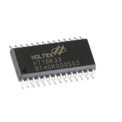 China Contact us the new original chip ht16k33 vk16k33 sop-28 of the integrated circuit Ht16k33 for sale