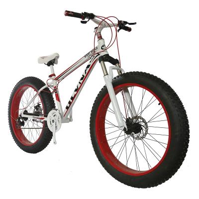 China Popular adult 26inch mountain bike big fat tire bicycle snow bike 4.0 tire racing bicycle big size for sale