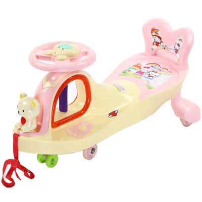 China Ride On Toy Popular Wholesale Price Plastic Ride On Car Sliding Baby Swing Car Wgigle Racing Car For Kids for sale