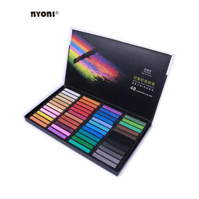 China NYONI N2829-48 Art Standard Drawing Professional Soft Pastel Color/Colored Chalk 2.7*0.4cm for sale