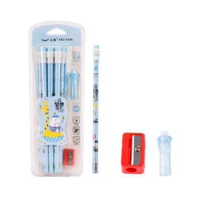 China Office & Wholesale High Quality School Pencil FEIYAN JL-301 Natural Wood Standard Children HB Pencil Set for sale