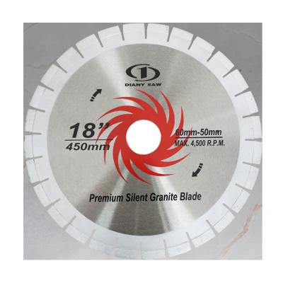 China Granite Diany Saw Core A1 Silent Diamond Cutting Segment Disc Circular Stone Saw Blade For Granite And Stone for sale