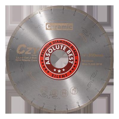 China . J-slot Smooth Straight Edge 12in/300mm CZY High Speed ​​Diamond Cutting Blade For Ceramic for sale