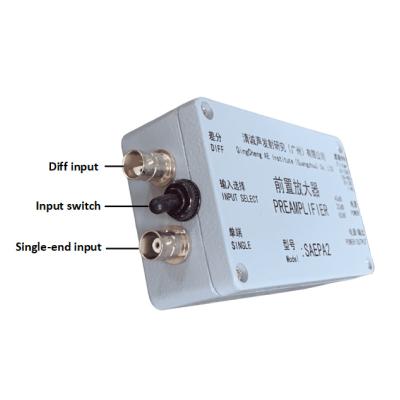 China Preamplificador de la emisión acústica del PAS IP65 con aumento opcional de 20/40/60 DB en venta