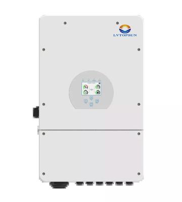 China LVTOPSUN Solar Hybrid Inverter Solar Controller Supports 8KW 10KW 12KW Solar Charging Electric/Generator/Solar Power Inv 422*658*281mm for sale