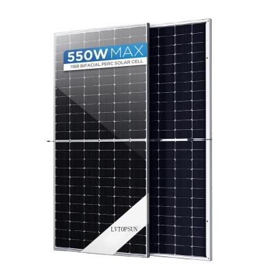 China 540w 545W 550W 2278*1134*35mm LVTOPSUN Solar Power System Clean And Environmentally Friendly Multifunction Solar Panels for sale