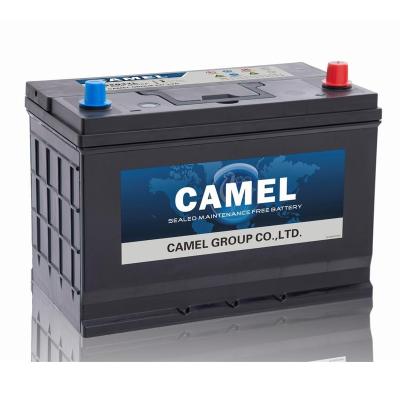 China Camel brand toys 94R-850 vehicle starting lead acid battery 12V 89AH battery for starter with JIS certification for sale