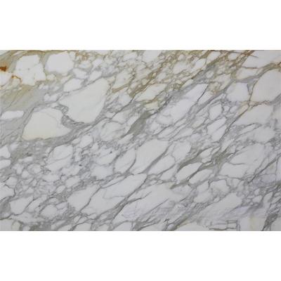 China Modern Natural Semi Precious Semi Precious Beige Agate Calacatta Gold Factory Price Translucent Slab For Wall for sale