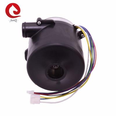 China Mini 24V Air Conditioning Cfm Brushless DC Blower Aluminium Car Fan Pump Centrifugal Blower for sale