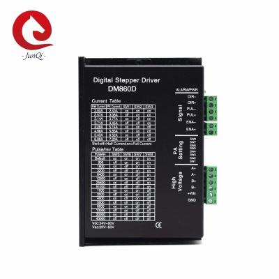 Κίνα DM860D 2 Stepper φάσης οδηγός 2.4A 7.2A 24VDC 80VDC μηχανών που χαράσσει την τέμνουσα μηχανή προς πώληση