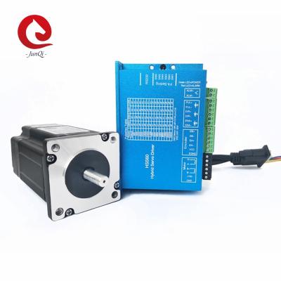 China Conductor híbrido servo Encoder del motor de pasos HSS60 de Nema24 los 3N.M en venta