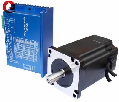 중국 CNC 불안 기계를 위한 86 밀리미터 서보 기구에 의한 스텝 모터 1000PPR 부호기 86HSE12N-BC38 HSS86 판매용
