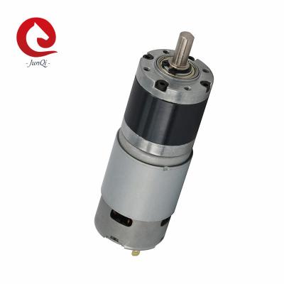 China motor do redutor da C.C. 775 de 42mm 12V 24V com a caixa de engrenagens planetárias JQM-42RP775 para a porta de dobramento automática à venda