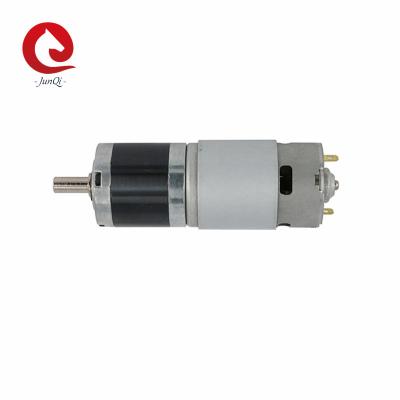 China JQM-42RP775  12V  42mm Planetary Geared Brush Motor For Electric Lock Power Window Printer for sale