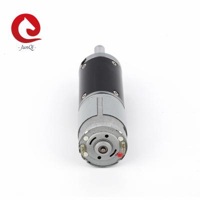 Китай мотор DC планетарной шестерни 6~24v 4~2000rpm 28mm, 0.3~10kgf.cm с мотором DC 385, cusomized вал и скорость принимает продается