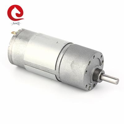 China JQM-37RS 555 9V 12V DC-Gang-Motor für Fernsteuerungsparksperre, Abfall Disposer-Motor zu verkaufen