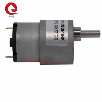 China 37mm Kleine gelijkstroom de Automaat520dc motor van Closestool van de Reductiemiddelenmotor Intelligente met versnellingsbak jqm-37RS520 Te koop