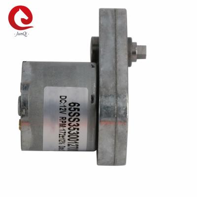 China Motor da escova da redução da engrenagem da C.C. 65SS3530, torque alto do motor 12V 24V da caixa de engrenagens do Smart Home da capa do extrator à venda