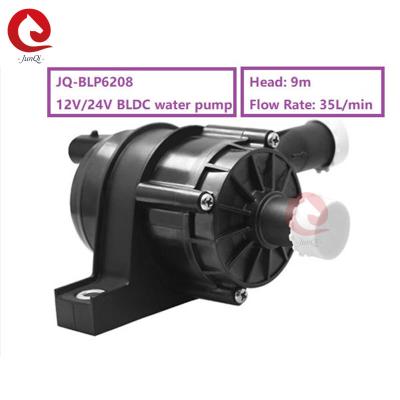 China Junqi 12V gelijkstroom Mini Water Pump, 30L/min-Stroom, 9m Lift jq-BLP6208 Aanjaagpomp voor EV-Auto's Te koop