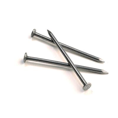 China Factory Wholesale Cheap Flat 1inch, 2inch, 3inch Galvanized Polished Common Wire Nails for sale