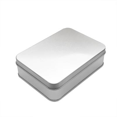 China Free Sample 125X90X40mm Small Recyclable Metal Storage Tin For Cosmetic Packaging for sale