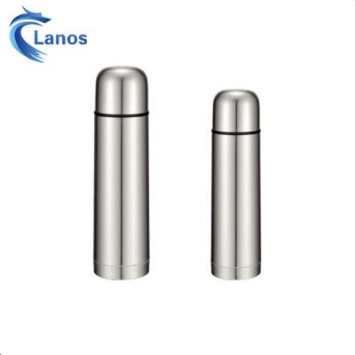 China Cheap business price stainless steel bullet vacuum flask vacuum thermos bottle with bullet shape for sale