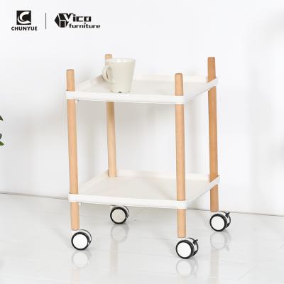 China Modern Plastic Food Restaurant Serving Cart for sale