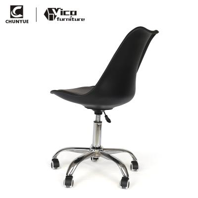 China Hot Sale Chinese Supplier Modern Office Swivel Hotel Desk PP Rotation Chair for sale