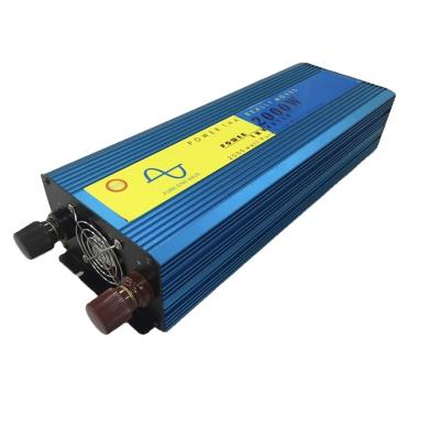 China Home Solar Power System Power Inverter 12V to 220V 2000w Pure Sine Wave Inverter for Grid Inverter Solar System for sale