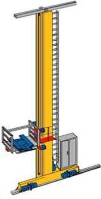 China Empilhador Crane Single Mast SRM dos radares de fiscalização aérea do peso leve da altura 12900mm à venda