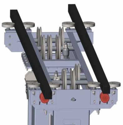 China Apilador Crane System Super Wide SRM de la plataforma de la impulsión el 17m de la cuerda de alambre en venta