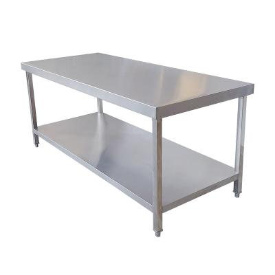 China Assembly stainless steel kitchen food prep table work table stainless commercial working table kitchen equipment for sale