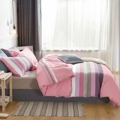 China Breathable Woven Soft Washed 100% Cotton Home Textile Fabric Fabric For Bed Sheet for sale