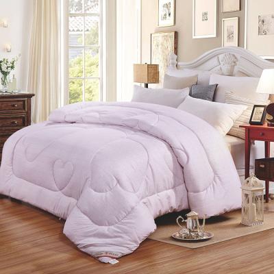 China Keep Comforter 100% Winter Season Household Bed Comforter Polyester Warm Cozy Fabric Comforter Luxury for sale