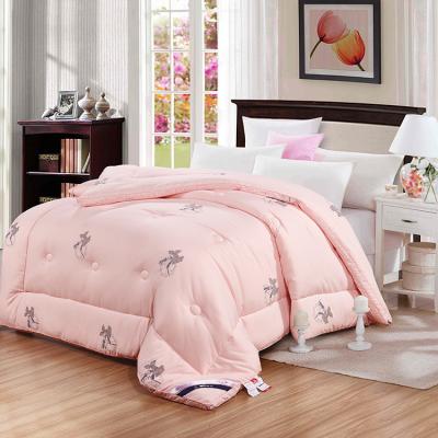 China Continue Warm Breathable Comforter Print Soybean Fiber Winter Keep Warm Natural Comforter Quilt Cover for sale