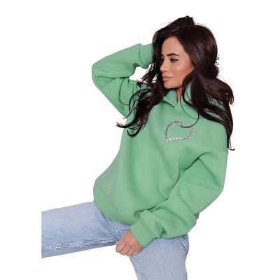 China Breathable 2023 new arrival  high quality lady casual wear Hooded Sweatshirt for women for sale