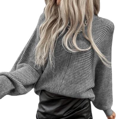 China Anti-wrinkle New arrival stylish long sleeve knitted sweater for women for sale