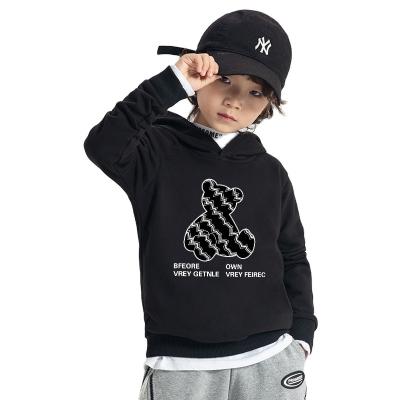 China Anti-wrinkle 2023 Good quality customized children casual hoodies & sweatshirt boys cotton tops for sale