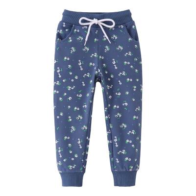 China Wholesale Anti-wrinkle Autumn Flora Printed Boy Pants Fashion Style Kid Sweatpants for sale